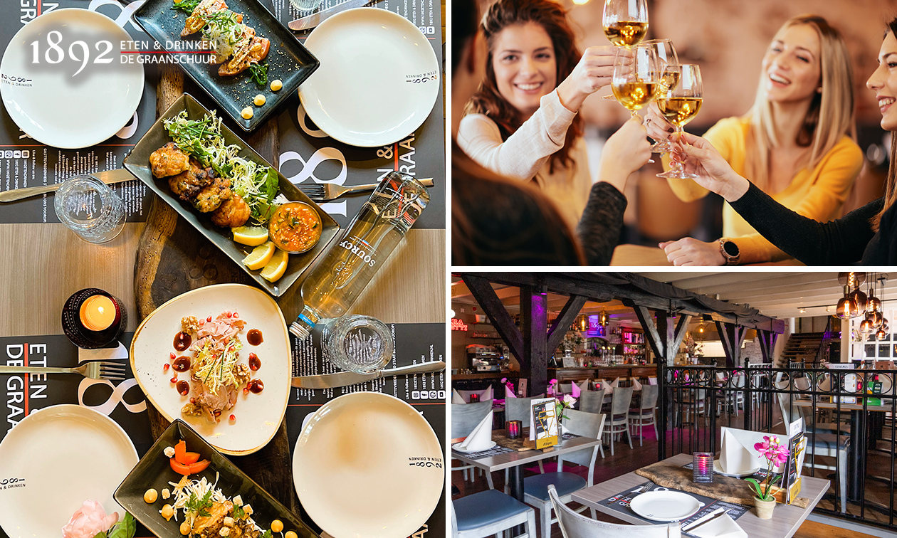 Shared dining-diner bij 1892 Eten & Drinken in Zoetermeer