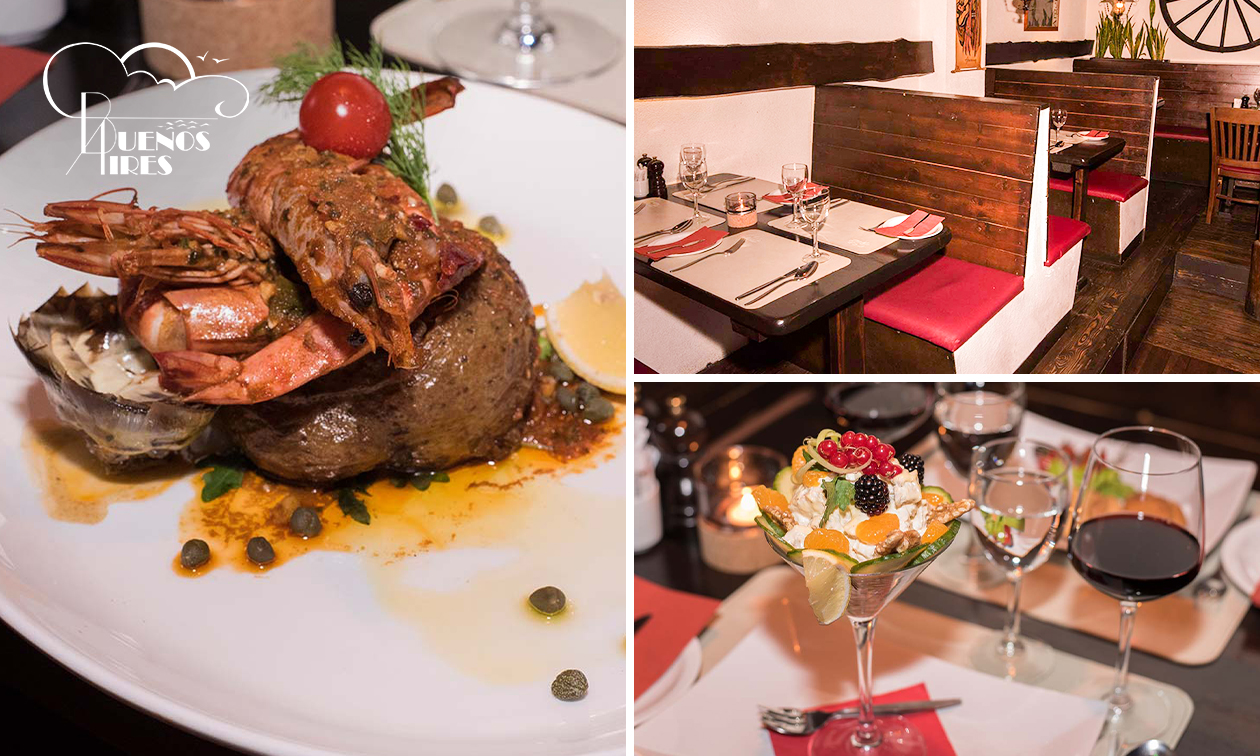3-gangen keuzediner bij Buenos Aires