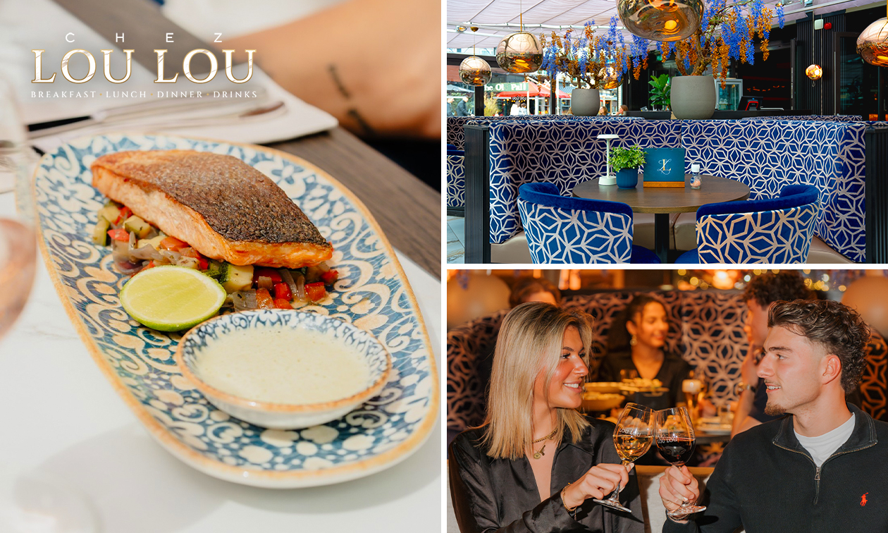 3-gangen keuzediner bij Chez Lou Lou