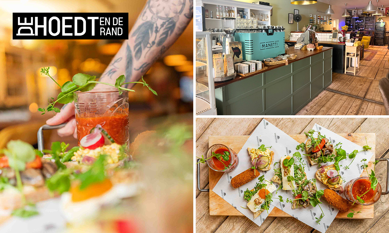 2-gangenlunchplank bij De Hoedt en de Rand