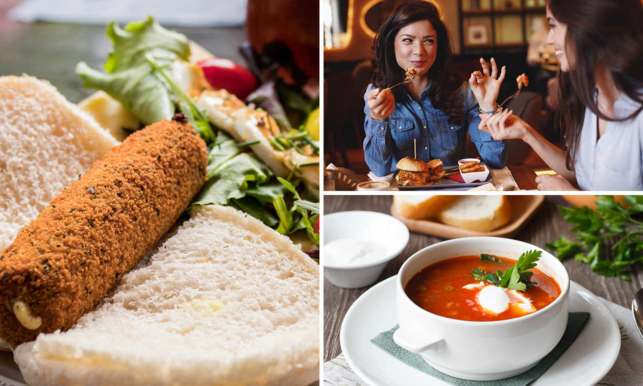 2-gangen keuzelunch bij De Kantine