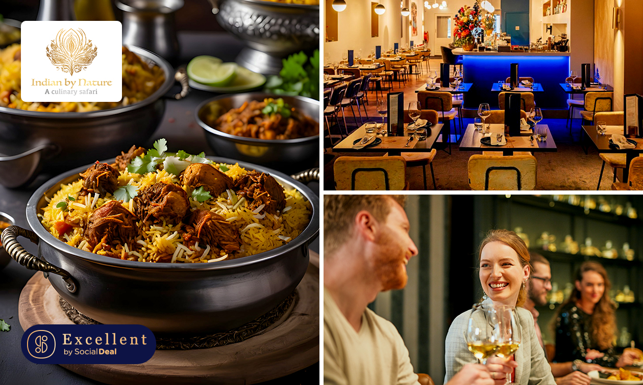 Indiaas 3- of 4-gangen keuzediner in hartje Den Haag