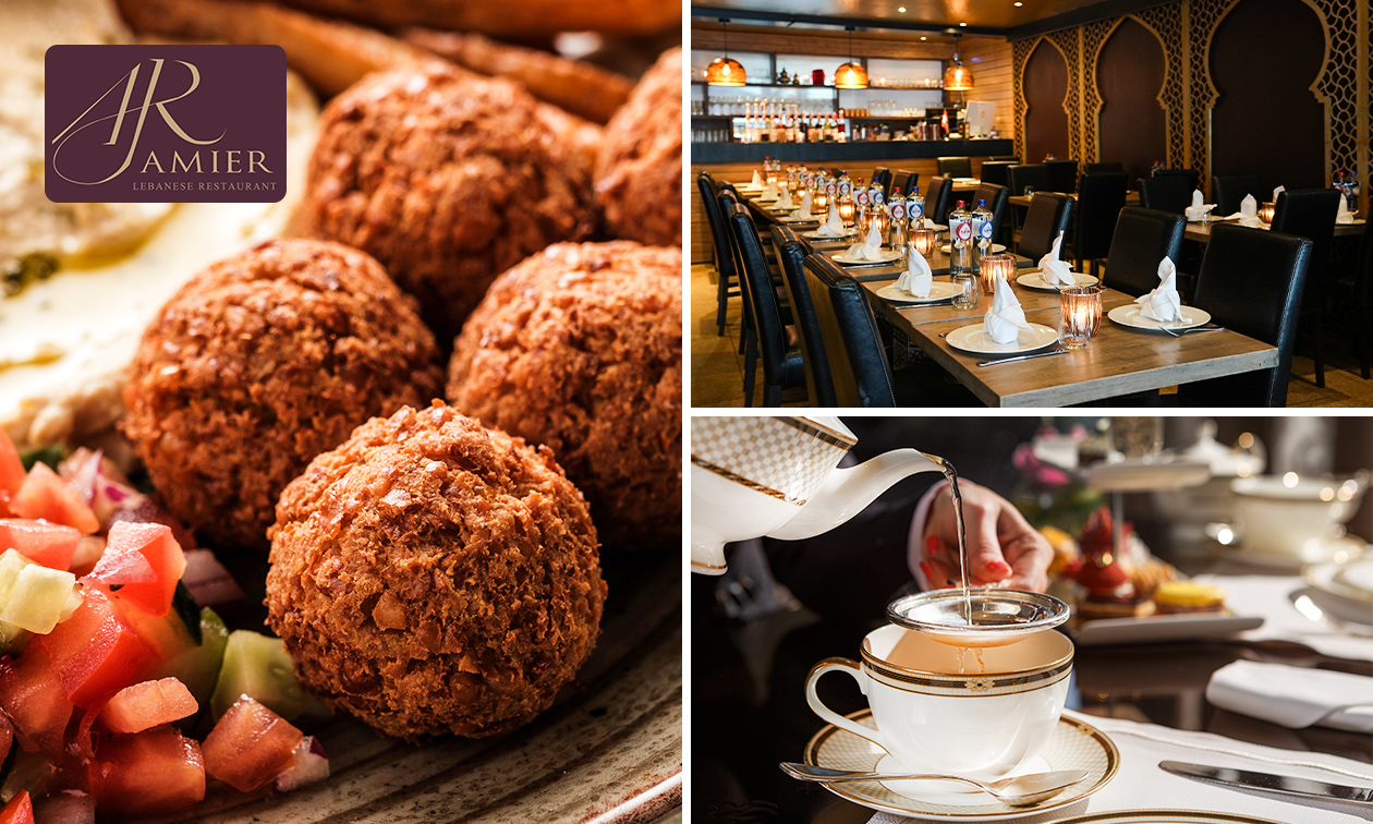 Libanese high tea (2 uur) bij Amier Lebanese Restaurant