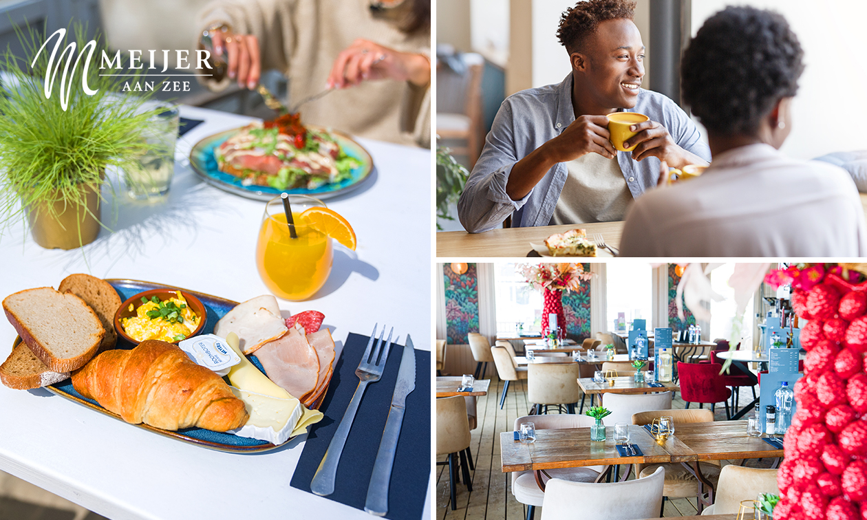 Luxe ontbijt aan het strand bij Meijer aan Zee