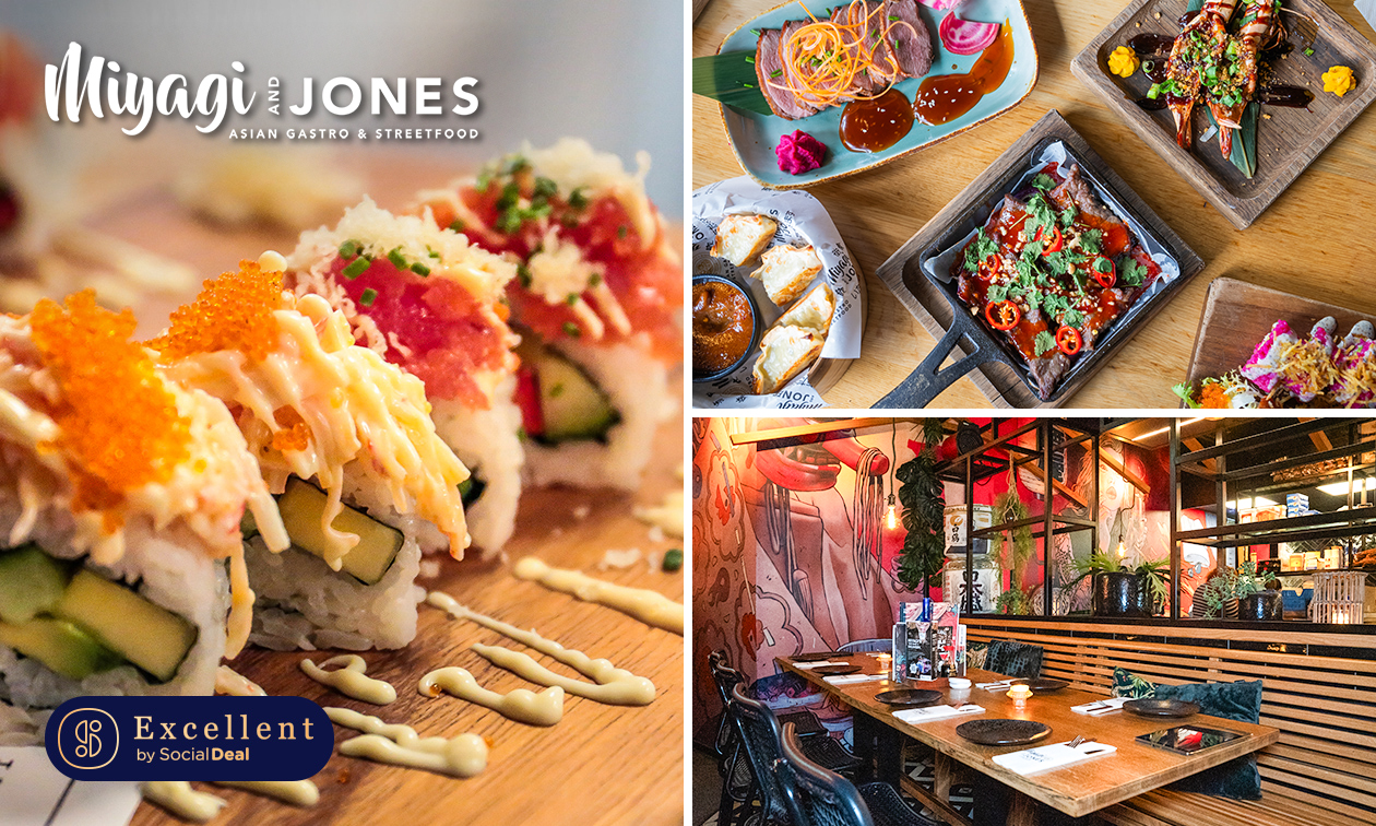 All-You-Can-Eat (2,5 uur) + koffie en macaron bij Miyagi and Jones Arnhem