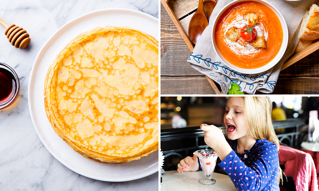 3-gangen keuzediner bij Pannenkoekenboerderij Grietje