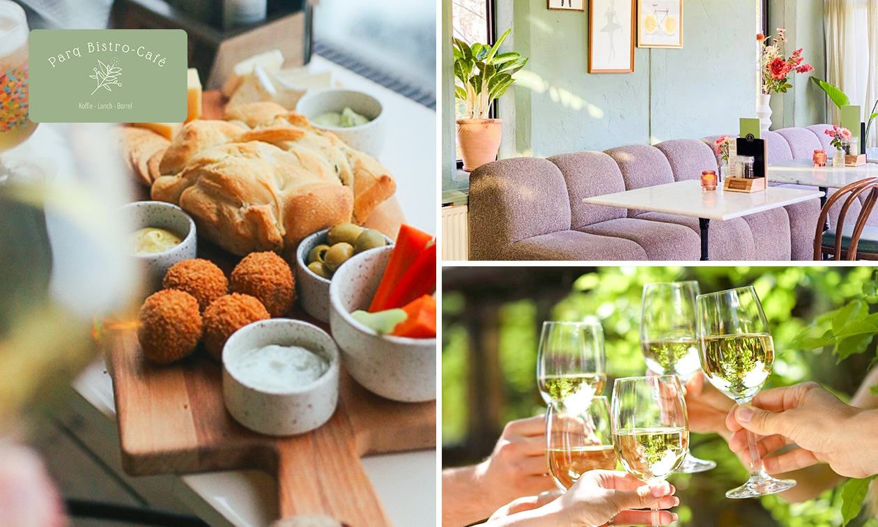 Borrelplank + drankje naar keuze