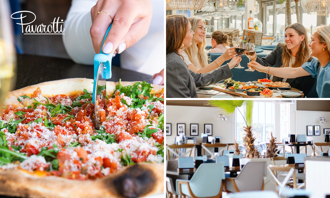 2- of 3-gangen keuzediner bij Pavarotti in Leiden