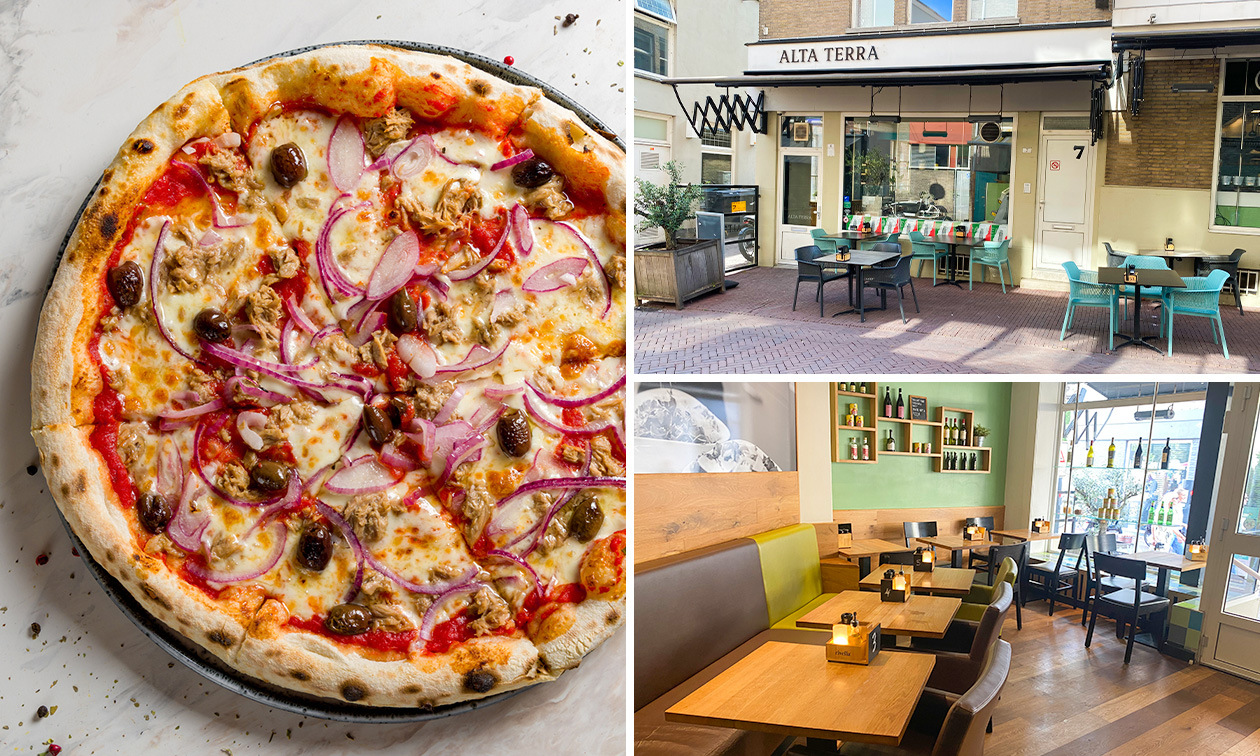 Italiaans 3-gangen keuzediner bij Restaurant Alta Terra