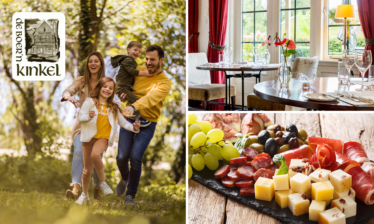 Wandelarrangement + lekkernij + borrelplank op de Veluwe bij Restaurant de Boerenkinkel