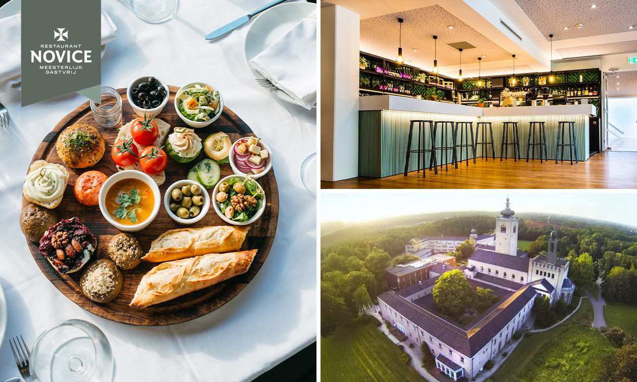 Lunchplank bij Restaurant Novice