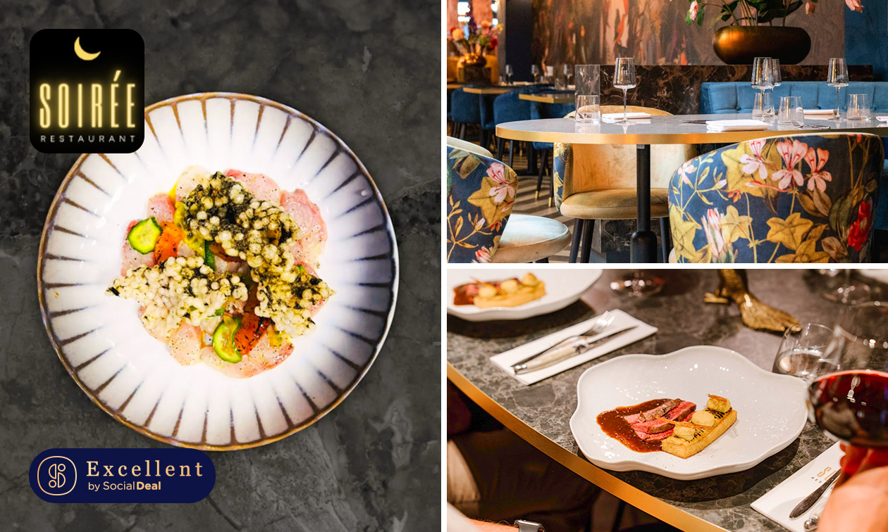 2-gangendiner van de chef bij Restaurant Soirée