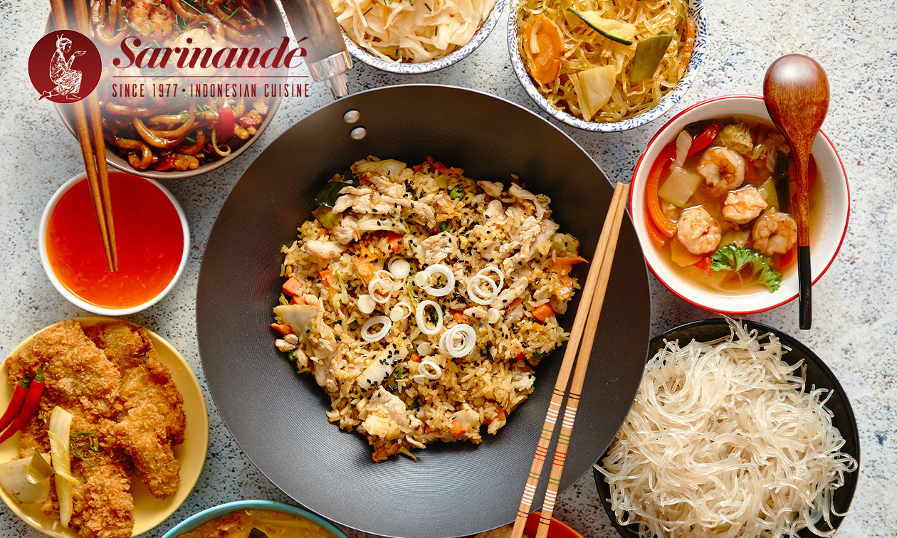 Indonesische 3-gangendiner met rijsttafel bij Sarinandé in hartje Den Haag