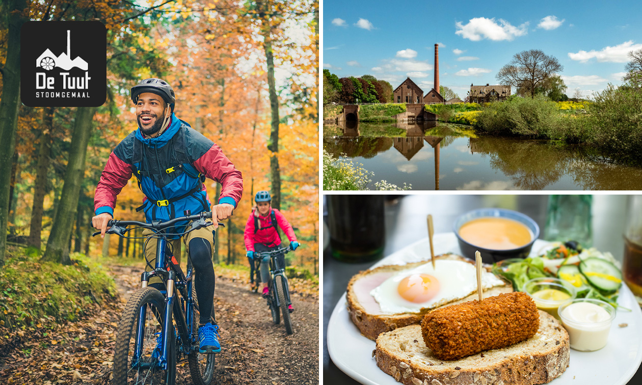 Wandel- of fietsarrangement of lunchproeverij + evt. entree museum